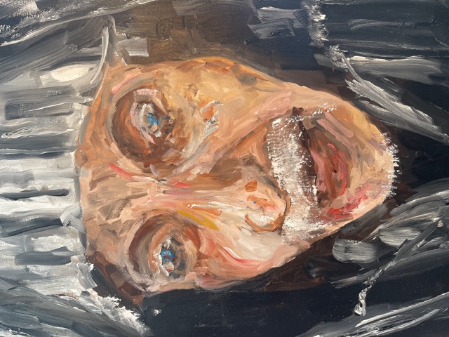 Faces of Morocco Series 1, painting by Robert G. Fishman