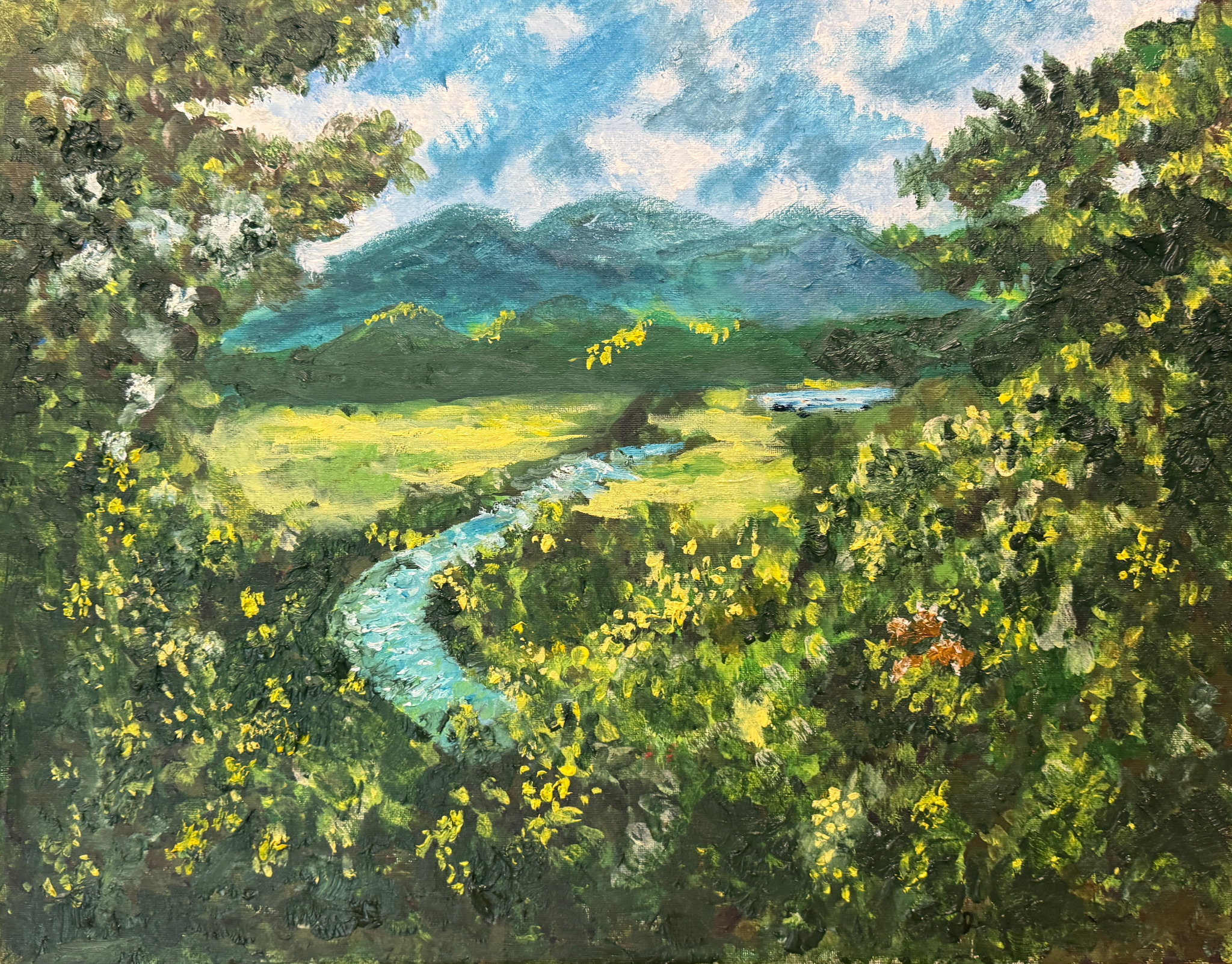 Shenandoah, painting by Robert G. Fishman