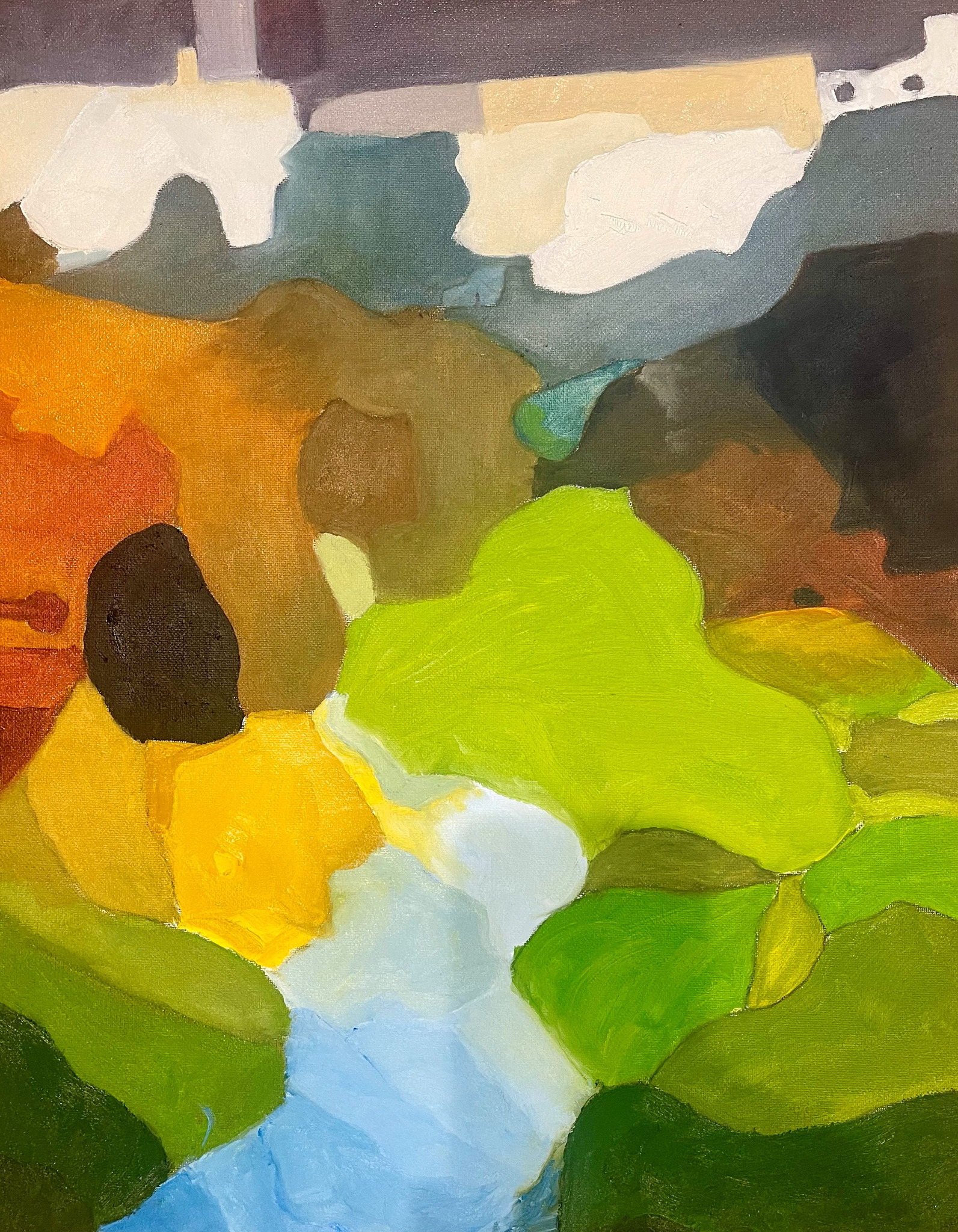 The Shape of Forgetting, panel 3 of The Art of Forgetting by Robert G. Fishman