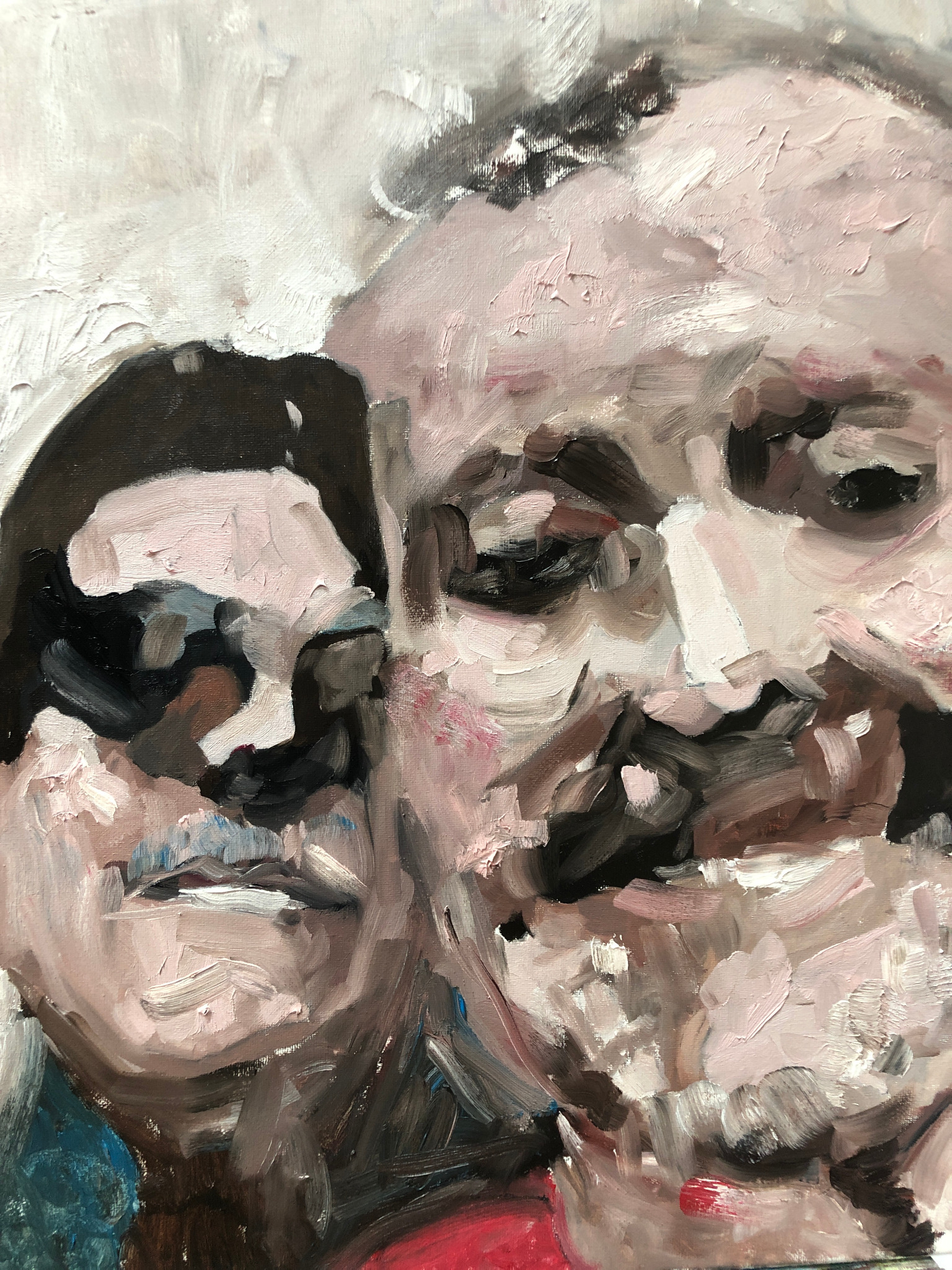 Walter, painting by Robert G. Fishman